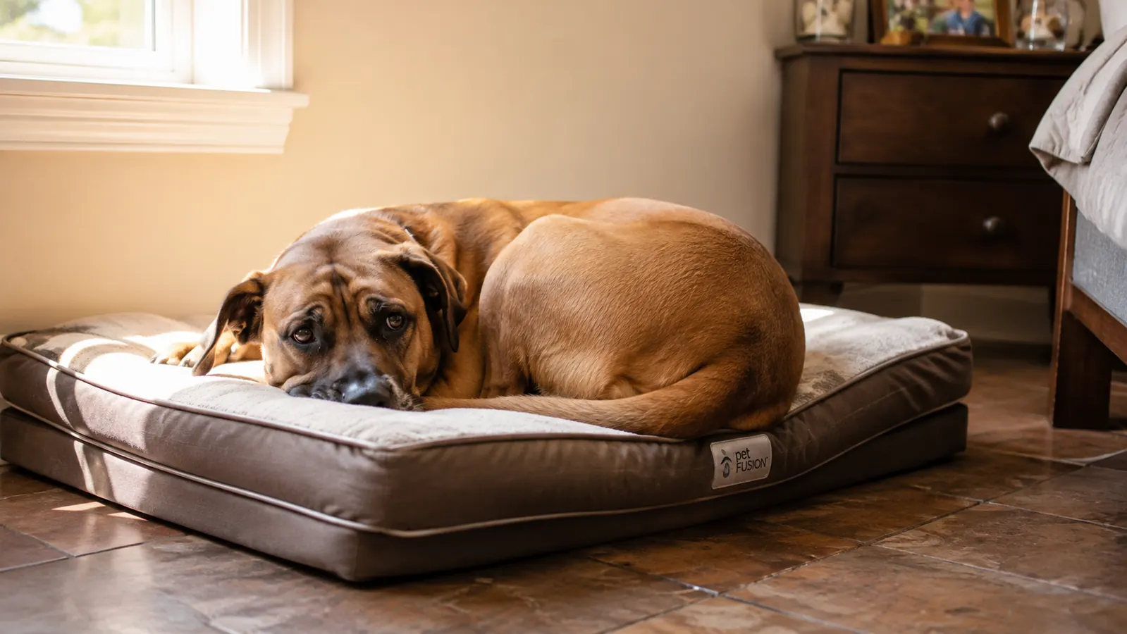 Bedsure Orthopedic Dog Bed vs a Memory Foam Bed: What a Stiff Dog Needs