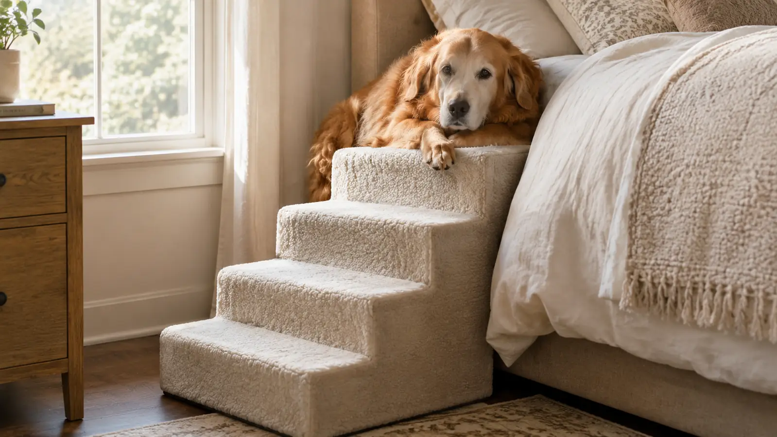 Dog Stairs vs Dog Ramp for Senior Dogs: Which Is Easier on the Joints
